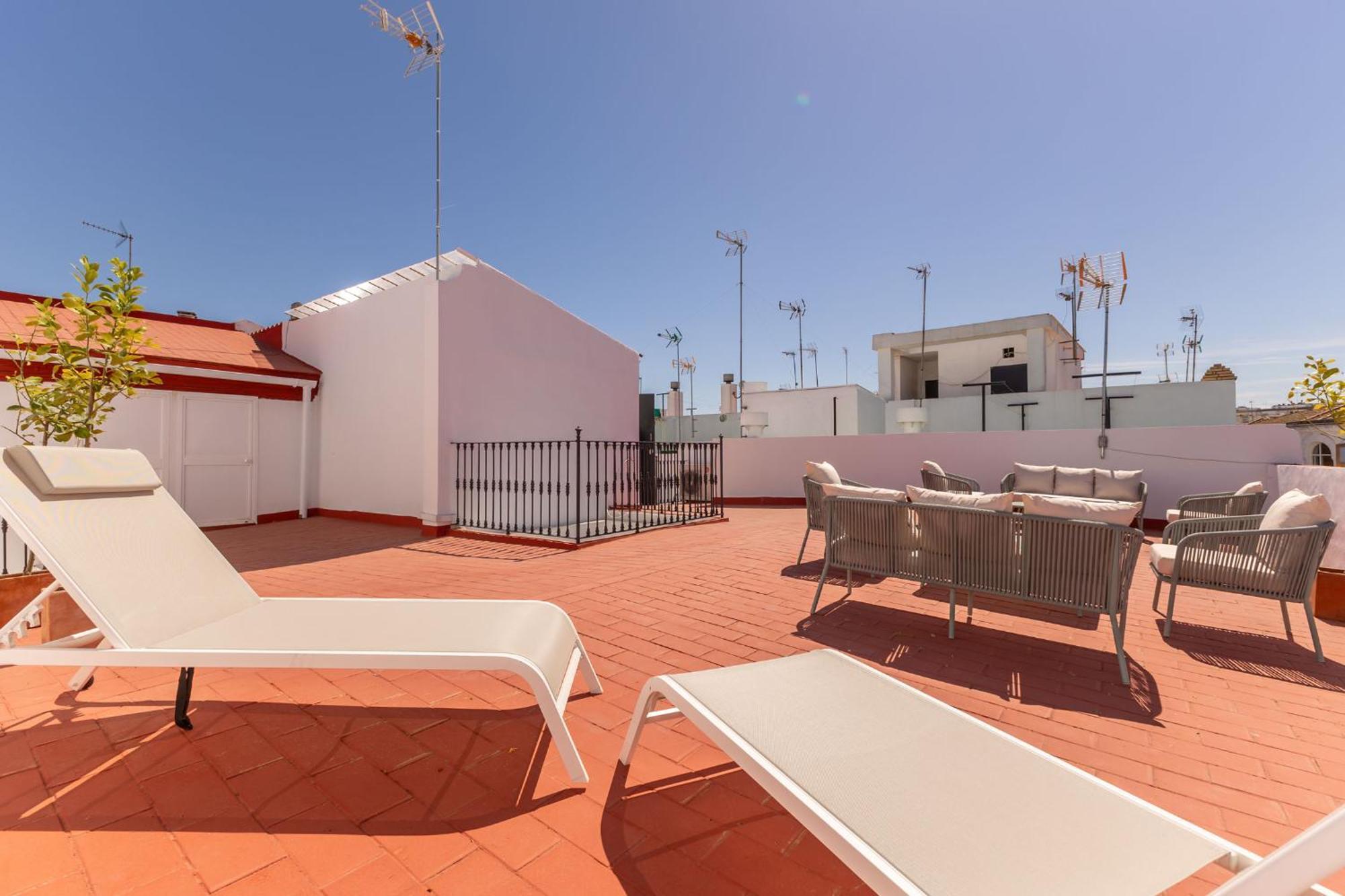 Ferienwohnung Rt41 Triana Deluxe Sevilla Exterior foto
